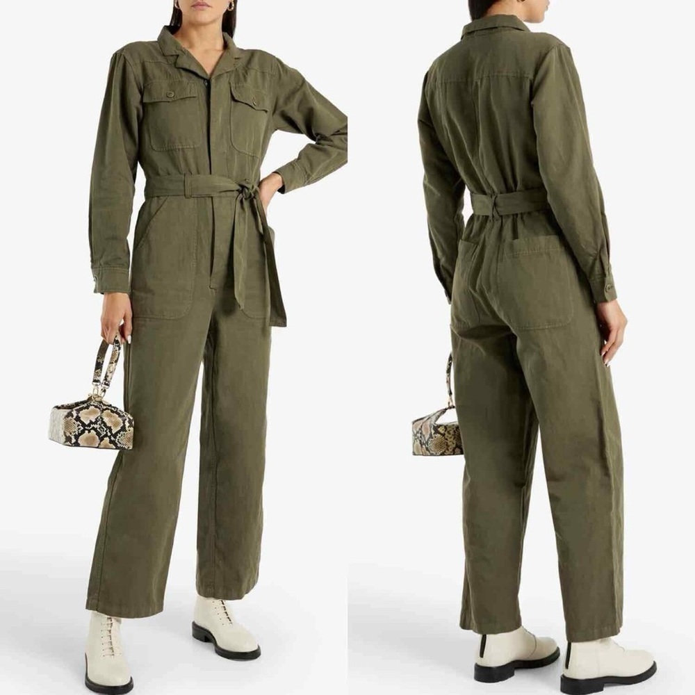 Alex Mill  Linen Blend Jumpsuit